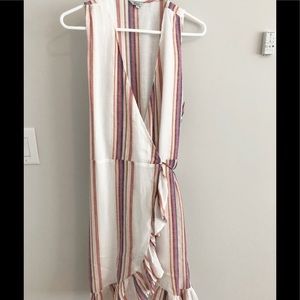 Rails Sleeveless Wrap Dress